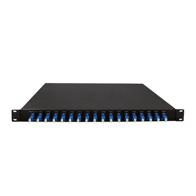 4 kanaals ITU LGX Box Dual Fiber DWDM Mux Demux Multiplexer
