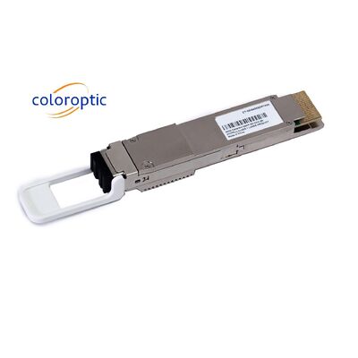 QSFP-DD coherente optische module Dual Fiber DWDM Tunable 50GHz 400GBASE-ZR