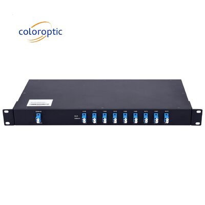 1270nm - 1610nm SMF CWDM MUX 16-kanaal voor efficiënte gegevensoverdracht