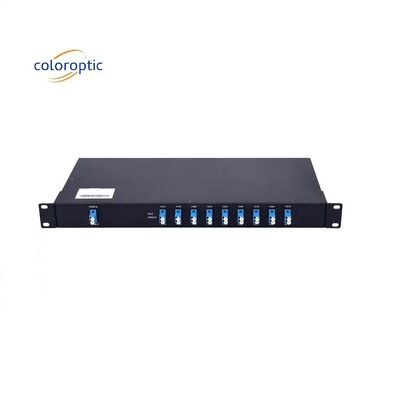 8 kanalen WDM-model CWDM MUX met LC-connector voor toegangsnetwerk