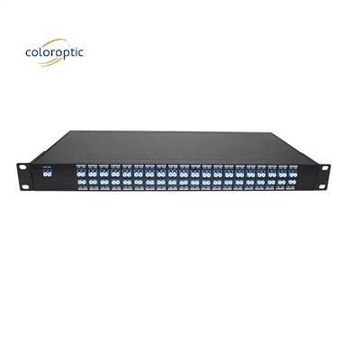 AAWG 96 Channel WDM Model Dual Single Mode Fiber 50GHz DWDM WDM-systeem