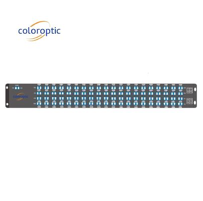 AAWG 96 Channel WDM Model Dual Single Mode Fiber 50GHz DWDM WDM-systeem