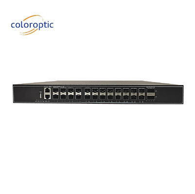 24 poorten 10GE Layer 3 Core Network Switch met 2*40GE poorten en SSH-beveiliging
