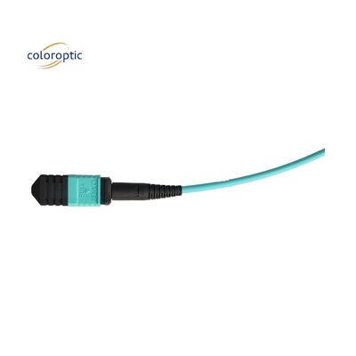 Optische MPO patch cord -4°C - 85°C opslagtemperatuur met aansluiting