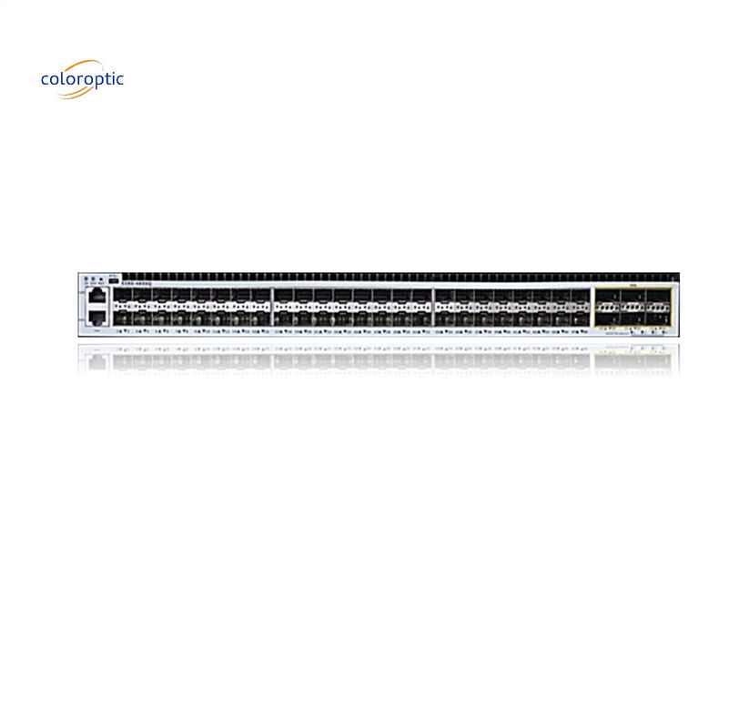 Laag 3 Netwerkschakelaar 48 poort met 48*10GE 4*100G poorten 1*console